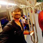 Aadhi Pinisetty Instagram - How beautiful is our city 😁 love the experience of traveling by the #ChennaiMetro for the very 1st time ✌️✌️✌️ #Chennai!