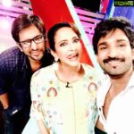 Aadhi Pinisetty Instagram - Malupu brother along wit @lakshmimanchu fr #BOomBooM game show...watch it if havent😀👍