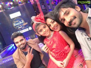 Aadhi Pinisetty Instagram - Watch Malupu team me and @nikkigalrani on #ktuc2 show along with #pradeep TODAY at 9.20 only on @zee_telugu