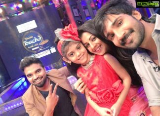 Aadhi Pinisetty Instagram - Watch Malupu team me and @nikkigalrani on #ktuc2 show along with #pradeep TODAY at 9.20 only on @zee_telugu