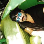 Aadhi Pinisetty Instagram – Livin in a tent… #throwback time.!
