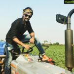 Aadhi Pinisetty Instagram - Farming....a visit to my Village after ages.!
