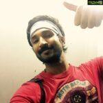 Aadhi Pinisetty Instagram – Thakkar workout today…..spells blissssss!