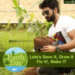 Aadhi Pinisetty Instagram – This Earth Day let’s pledge to make mother earth the green heaven of our dreams…!!!