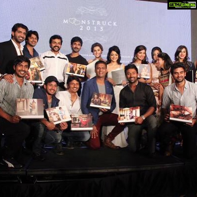 Aadhi Pinisetty Instagram - #HouseFull of #Talent @ #moonstruck calendar launch 2015