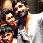 Aadhi Pinisetty Instagram – Two Gud Humans & me😉!! #darling #nikkigalrani & #satish Park Hyatt Chennai