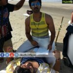Aadhi Pinisetty Instagram – Reading a book in between my shots on the beaches of goa #ynkthemovie