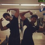 Aadhi Pinisetty Instagram - At d #gym💪😀