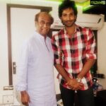 Aadhi Pinisetty Instagram – Thank you guys for making this happen😘 last day of shoot..picture was taken inside superstar’s vanity!!