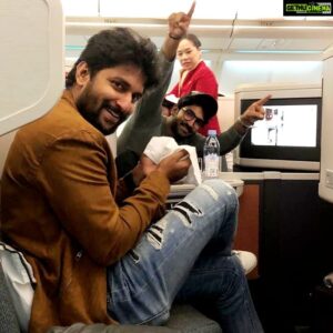 Aadhi Pinisetty Instagram - Happy birthday babaiiiiii.....have a super duper successful & a happiest year ahead ❤️
 Thattt  look on air hostess face😂🤣