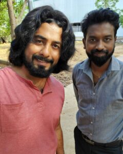 Aari Instagram - #Bhagavan shooting spot..
Last day shoot for jagan  it was great pleasure  working with you bro 😍 @actor_jagan