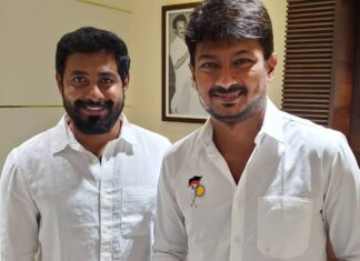Aari Instagram - Very happy to meet and wish @udhay_stalin on a resounding victory.... let the sun shine be bright and might in our state of TamilNadu