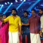 Aari Instagram - Makkaley..After #bigboss Really very happy to connect you all again in #barathikannamma #rajarani Sangam Thanks to @vijaytelevision pradeep sir teena, director praveen and entire cast and crew ❤
