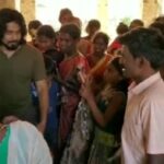 Aari Instagram - #Bhagavan shooting spot so, happy to meet our #gingee family 👪❤
