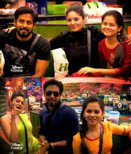 Aari Instagram - Gud friends are a true treasure... enjoying the company. ❤
Pic : @vijaytelevision @disneyplushotstar 
#Aari #AariArujunan @aariarujunanactor #BiggBoss4Tamil 
@aadhinarayan @shortfundly
