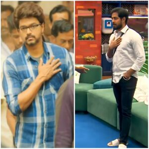 Aari Instagram - Sorry bro.
Pic : @vijaytelevision @disneyplushotstar
#Aari #AariArujunan @aariarujunanactor #BiggBossTamil4 
@aadhinarayan @shortfundly
