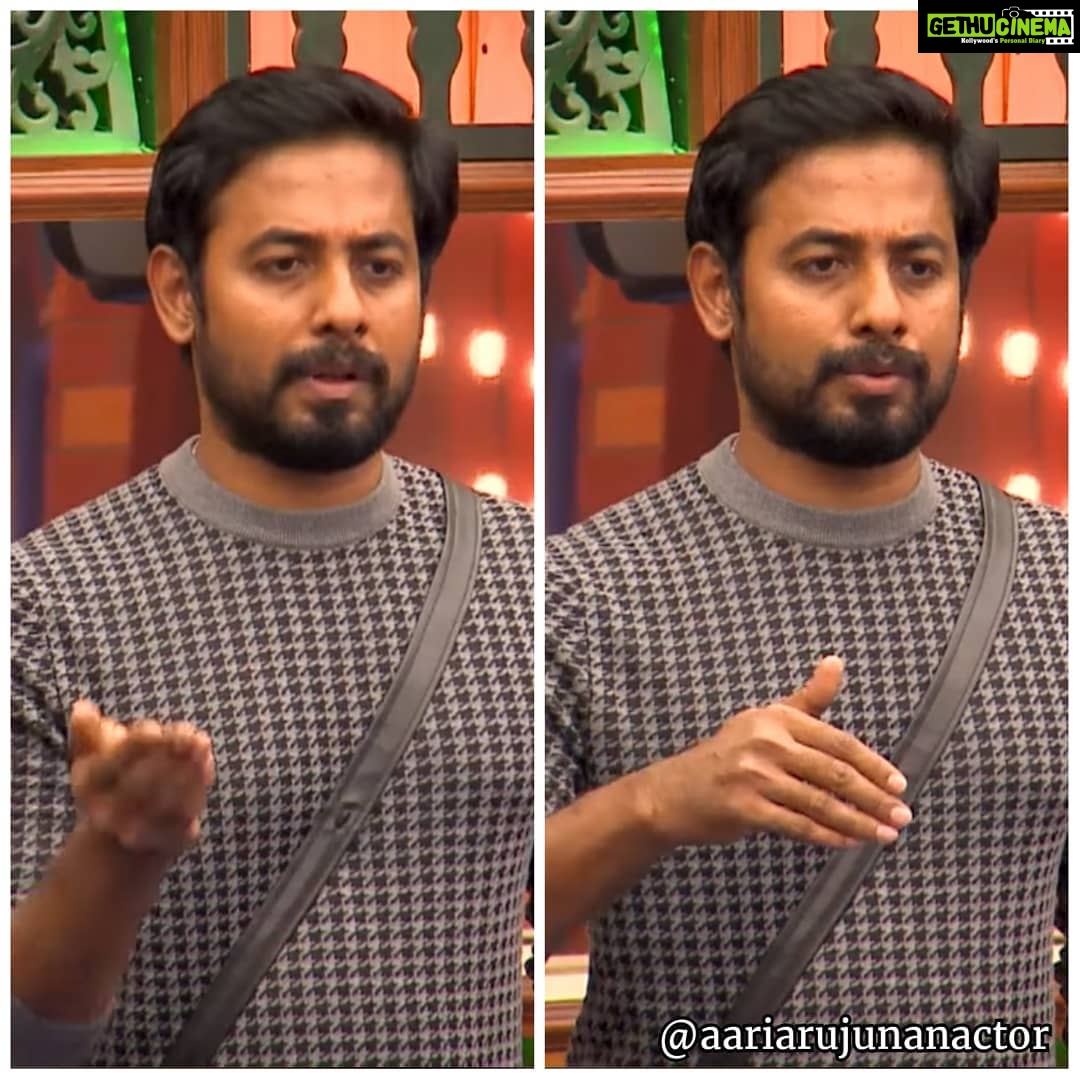 Aari Instagram - யுத்தம் சரணம் 🔥 Pic : @vijaytelevision @disneyplushotstar @aadhinarayan @shortfundly