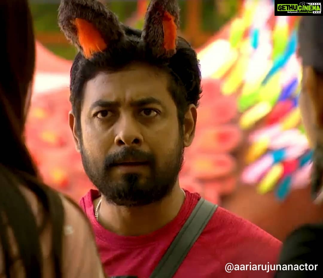 Aari Instagram - பயமா எனக்கா..?? Pic : @vijaytelevision @disneyplushotstar @aadhinarayan @shortfundly