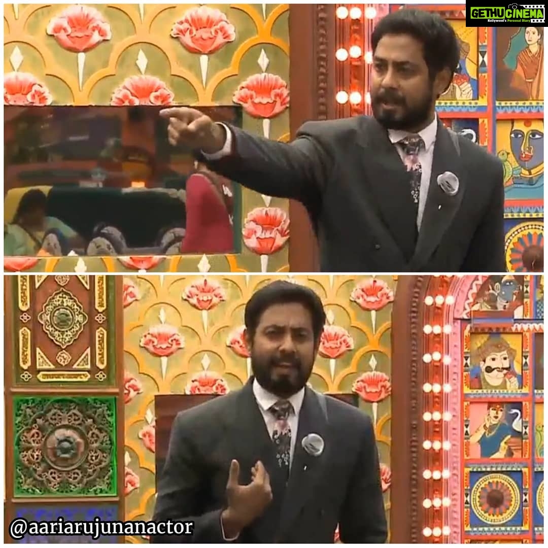 Aari Instagram - No caption needed. Pic : @vijaytelevision @disneyplushotstar @aadhinarayan @shortfundly Styling - @subikanifabint Outfits - @coax_couture