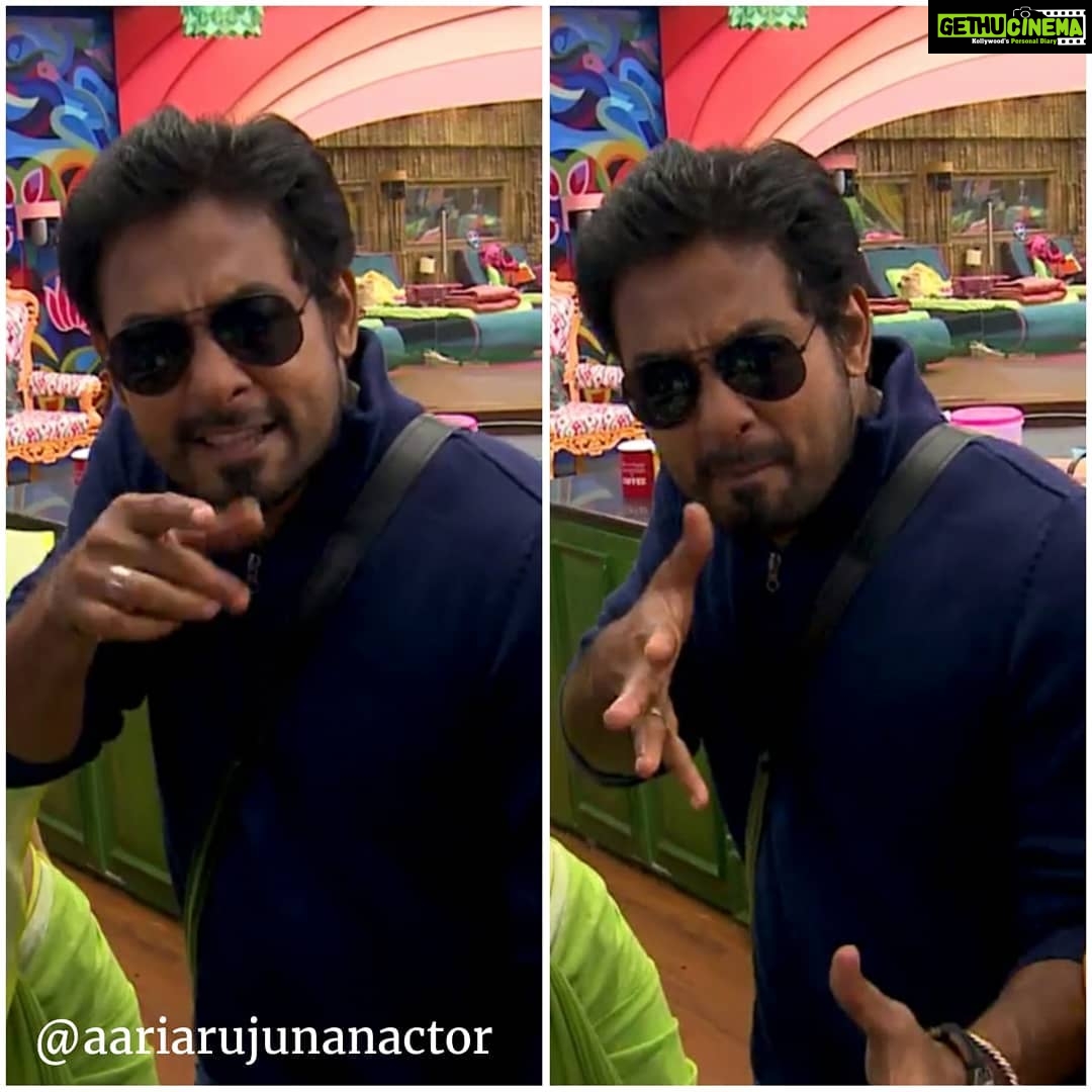Aari Instagram - Wishing my friends and well wishers a merratal deepavali ๐๐งจ Pic : @vijaytelevision @disneyplushotstarvip @aadhinarayan @shortfundly