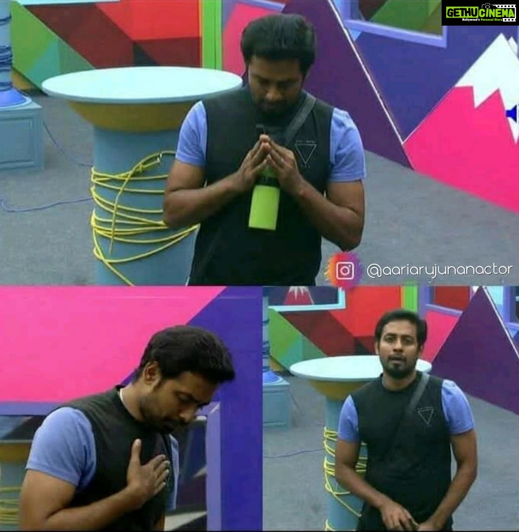 Aari Instagram - Captain 🤴🔥 Pic : @vijaytelevision @disneyplushotstar