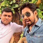 Aari Instagram - Happy day to all #kalivenkat shooting spot pic *before covid19