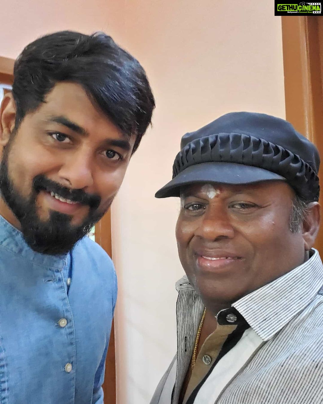Aari Instagram - Senthil sir No one replaces ur place in #kollywood forever luv u sir 😍