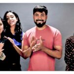 Aari Instagram - #wlcbigbossabhirami on board #BiggBoss Fame #Losliya & @srushtiDange and entire team of Chandra Media Visions wishes to @Abhiramivenk thq all for your birthday wishes annaivarukum nandri 😍❤🙏 First Look will be revealed very soon. @ProAnand_MP @rajkumar_pro