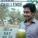 Aari Instagram - கொஞ்சம் இளநீருக்கு விளம்பரம் செய்யலாமே 🤔🤔 Say no to plastic... #NoStrawChallenge #WorldEnvironmentDay
