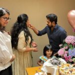 Aari Instagram - #BirthdayCelebration May all your wishes come true! Udan Piravaa Sagothari Aadhi lakshmi engira pubby🎂🎉🎂 #AnbudanAari #birthday #Aari #AariArujunanWishes #birthdaygirl #Family #celebration