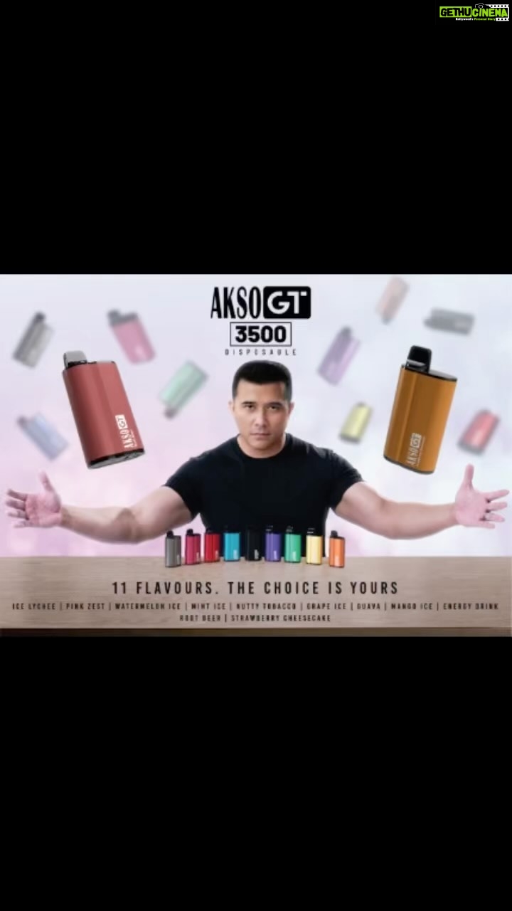 Aaron Aziz Instagram - Take what you want and go! Lots of delicious flavours korang kena try…#aksogt3500puffdisposablevape #Icemango #iceGrape #IceLychee #IceWatermelon #PinkZest #Energydrink #nuttytobacco #strawberrycheesecake #Guava #RootBeer @officialaksomalaysia @vapeempiremalaysia