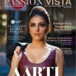 Aarti Chhabria Instagram - It’s a privilege to be recognised as one of the most admired #globalindians by Passion Vista luxury, lifestyle, and business #magazine in their latest anniversary edition. #aartichabria #magazinecover #leathertop Credits Makeup : @amritakalyanpur Hair : @amishahitt Styling : own wardrobe 📸 : @mheckerling