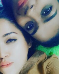 Abhirami Suresh Instagram - Happiest birthday to my wild woman, we sync, we cling, we tring, we pling, we wing, we sing, we ing ing ing. I love you. And I miss you hotness. You’re a complete package, pls never stop being a supply bag at the times of 911! Muah! God bless you lady love @the_darkfantasy ♥️✨ you’re the yin to my yang 👀✨♥️ #WildWomanSisterHood #WildWomen #WildWoman #BirthdayGram #Bestie