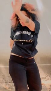 Abhirami Suresh Instagram - Let’s move a bit ! ✨ #MoveYourHips #Trending #ViralMoves #ViralGram #AbhiramiSuresh #LiveLoveLiberate #ExplorePage