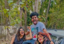 Abhirami Suresh Instagram - ✨ @amruthasuresh @ebbietoot Kochi, India