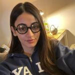 Aditi Arya Instagram – Not prescription glasses. Just trying to hide my face after last night. East Rock