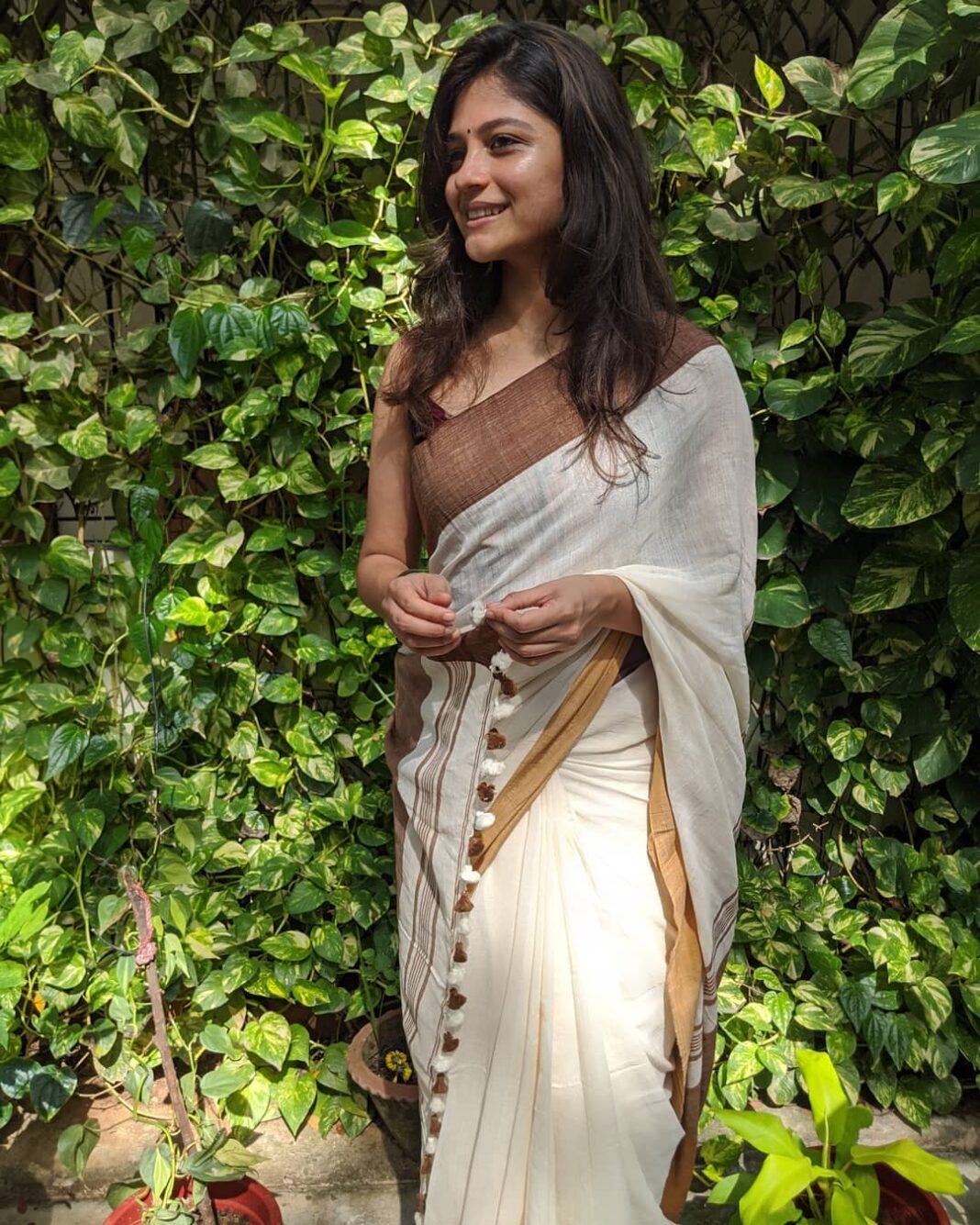 Aditi Balan Instagram - ONAM special. :)