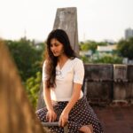 Aditi Balan Instagram - Terrace shoot with @kohl07 @snehanair_photog ♥️