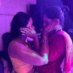 Aditi Balan Instagram - I havent expressed my love much to you. And so here it is... When I was having a hard time during school days , you were there. As much as I thought people judged me back then for who i was, I knew you were very accepting of me. I remember times when I have shared my feelings to you and I remember you just being there listening. We might not be talking as much nowadays but you are indeed that gluing factor in our entire school gang. I love you @priyankagopalan for who you are and will always do even though I dont say it much. Thanks for being you. Also, you inspire me so much. You and vasant sticking together for 15 years is something. I am so happy you both found each other. Ps : I know I kissed you way more than even vasant did on your wedding day, but that's how I show my love. Sudden burst of love.
