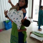 Aditi Balan Instagram - Every family function you attend , you know relatives are going to ask about your future. So then you run to a kid and this one happened to be my naughtiest nephew. Kids are my most favorite part of functions. Completely carefree.