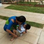 Aditi Balan Instagram - Every family function you attend , you know relatives are going to ask about your future. So then you run to a kid and this one happened to be my naughtiest nephew. Kids are my most favorite part of functions. Completely carefree.