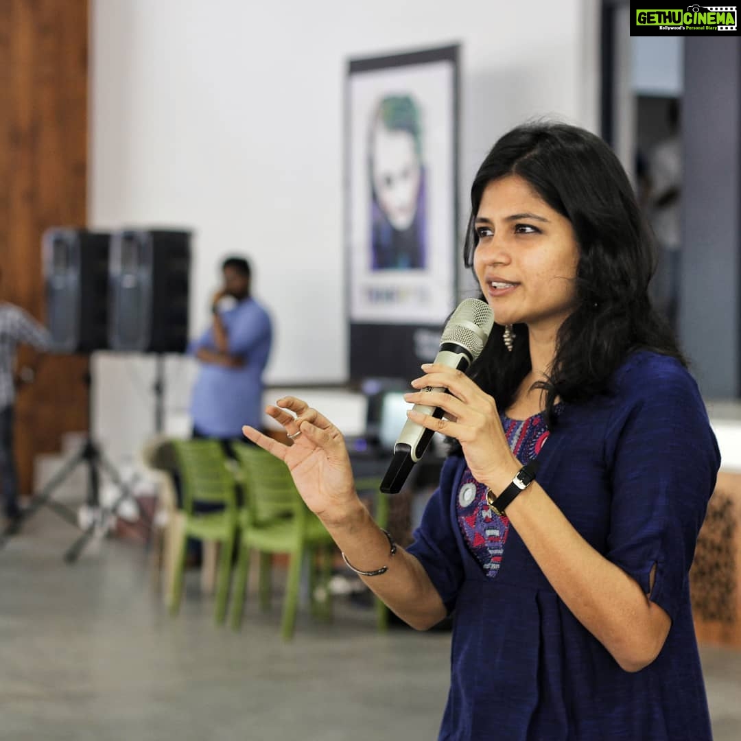 Aditi Balan Instagram - Interactive session with TKM college students :)