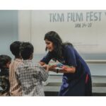 Aditi Balan Instagram - 'The Lion King' special screening for the kids from Bala Bhavan. And then Cuteness overloaded with those kids singing eea ooa aruvi, my heart just melted. :) @technos_tkmce @tkmce_kollam thank you !!!