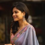 Aditi Balan Instagram - 🌸🌸🌸 Styling : @stylehanger Photo : @vidhyavijay Jewelry : @pradejewels Saree : @aavaranaa