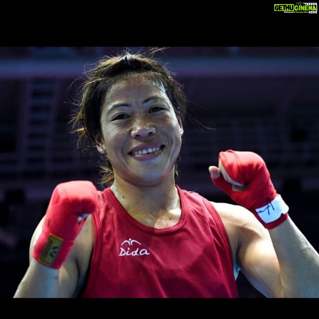 Aditi Balan Instagram - MARY KOM.. 6th time WORLD CHAMPIONSHIP .... Proud moment. :)