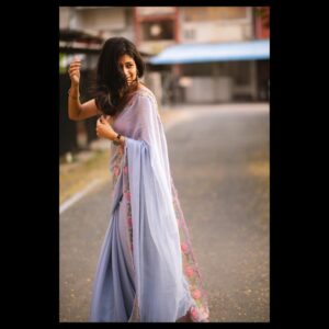 Aditi Balan Instagram - Look back but walk away smiling ! Thank you  2018 . Wassup 2019 :). Saree @aavaranaa 
Jewellery @pradejewels
Styling @stylehanger 😘😘 And of course photo by @vidhyavijay .. thank you bro. 😘😘
