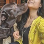 Aditi Balan Instagram - For the love of dogs. :) HERSHEY !!