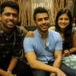 Aditi Balan Instagram - I miss you guys so much. Cheers to those good old days and memories. :) Chill with me more maaaan. @paultthomas89 @mathewkadavan