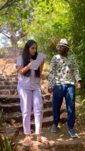 Ahana Kumar Instagram - NIRAM ♥️🙌🏼 Koode Aadunna Chola Mayil @amith.mohan.rajeswari 🦚