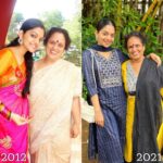 Ahana Kumar Instagram - Happiest Birthday to My Most Favourite Mam from School ( and otherwise ) …… @anitajayakumar … or Anita Krishnan Teacher as we all call her ♥️ She had a major fan base in school , for obvious reasons , such as for how stunning she looked , her incredibly classy sarees and blouses , her big red bindi , her walk , her poise , her perfectly manicured nails and her general super fancy aura. Like most of my friends , even I was her fan from the time I was 12-13. And slowly , somehow she also started being fond of me and within no time we ended up being mutual favourites with a bond that goes strong till date. From being her fannnnn to favourite to now , family is something I value so very much! So Happy Birthday to My Favourite Teacher … 😘♥️ Oh she was my English Mam Btw , who still makes a correction every-time I make a grammar mistake 😜 PS - The First Image from 2012 was taken on my School Farewell ☺️